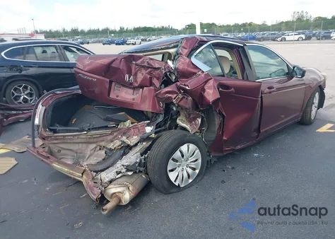 2009 Honda Accord 2.4 Lx from USA, damaged, VIN 1HGCP26379A077365